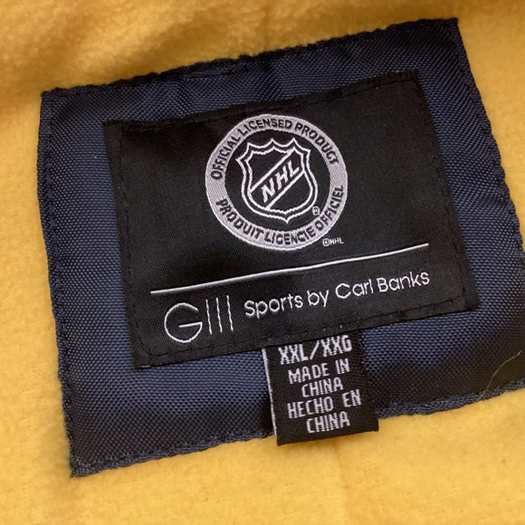 G-III NHL Buffalo Sabers Blue and Gold Jacket Men’s Size XXL G-III by Carl Banks - Picture 8 of 14